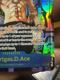 Portgas D Ace ST22-010 One Piece Card Game English Version ST22 - Image 5