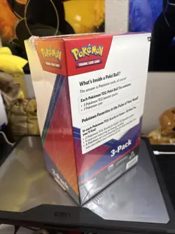 Pokemon Ultraball Tin 3-Pack Trading Card Game New Sealed 151 - Image 3