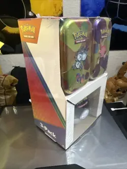Pokemon Ultraball Tin 3-Pack Trading Card Game New Sealed 151 - Image 5
