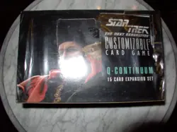 Star Trek CCG Next Generation Q-Continuum Trading Card Box Factory Sealed - Image 1