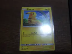 Pokemon Cards Pikachu Non Holo 28/73 Sun & Moon Shining Legends NM 2017 - Image 5