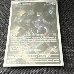 SEALED Pokemon Mewtwo TCG Promo Card New English, 052/151 - Image 3