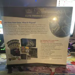 Pokemon Crown Zenith Elite Trainer Box Lucario 45 Energy Cards English - Image 2