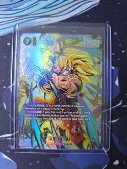 Son Goku FB05-119 SCR (Alt Art) New Adventure DBS: Fusion World TCG Card - Image 1