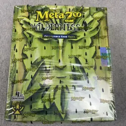 MetaZoo Wilderness 1st Edition Spellbook Collectible Card Game Sealed TCG - Image 1
