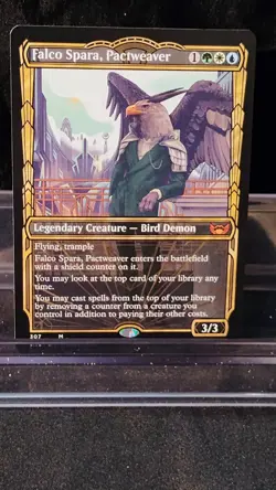 Falco Spara, Pactweaver (Showcase) Streets of New Capenna Regular - Image 1