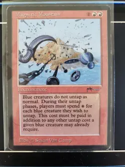 Magnetic Mountain - Arabian Nights - Minor Played - MTG - Image 1