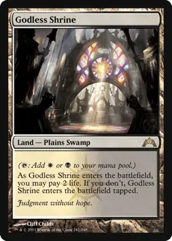 MTG Magic the Gathering Godless Shrine Gatecrash NM - Image 1