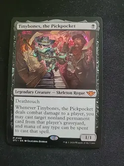 MTG OTJ #109 Tinybones, the Pickpocket Outlaws of Thunder Junction Regular - Image 1