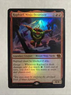 Raphael, Ninja Destroyer Teenage Mutant Ninja Turtles Foil - Image 1