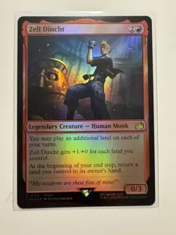 Zell Dincht (FOIL) ✅ Final Fantasy ✅ Magic The Gathering (mtg) - Image 1