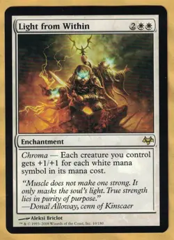 Light From Within (Eventide, Rare, English, 2008) NM MTG - Image 1