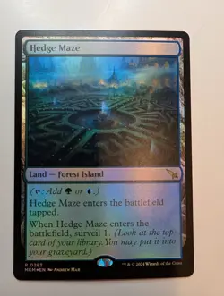 MTG - Hedge Maze - MKM - R - Foil - 262 - Image 1
