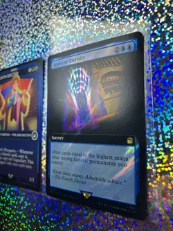 MTG: Surge Foil 0961 Traverse Eternity; Regular Foil 0557 The Sixth Doctor - Image 3