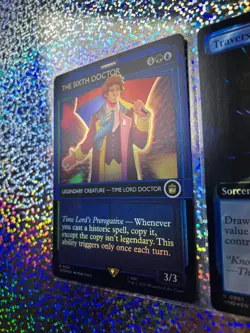 MTG: Surge Foil 0961 Traverse Eternity; Regular Foil 0557 The Sixth Doctor - Image 5