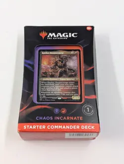 Magic The Gathering Starter Commander Deck - Chaos Incarnate 2022 SEALED - Image 1