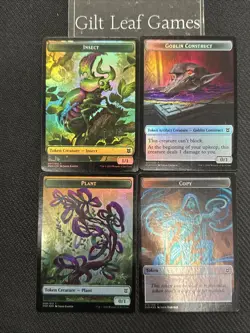 MTG *4x Angel Warrior foil double Sided Token (4/4)* Zendikar Rising Magic - Image 2