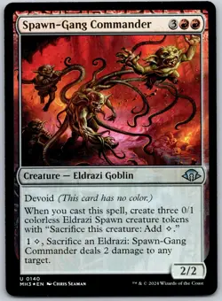 Spawn-Gang Commander Foil U Modern Horizons 3 140 NM - Image 1