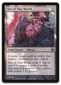 Not of This World #8 (NM) Rise of the Eldrazi ROE Magic MTG - Image 1