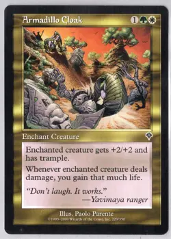 1x Armadillo Cloak - Invasion - Light Play - Image 1