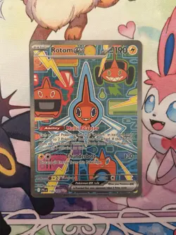 2025 Pokemon Phantasmal Flames #126/094 Rotom EX Special Illustration Rare SIR - Image 1
