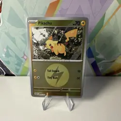 Pikachu 055/217 ASC: Basic 70 HP - Tail Smack, Tiny Bolt Pokemon TCG Card - Image 1