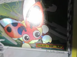 LEDYBA HOLO POKEMON CARD 53/101 EX DRAGON FRONTIERS FOIL ERROR STAMPED LP EX+ - Image 4