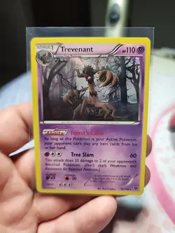 Trevenant 55/146 Pokemon XY Base Set - Holo Rare - Image 2