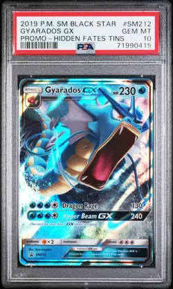Pokemon TCG Gyarados GX SM212 SM Promo PSA 10 - Image 1