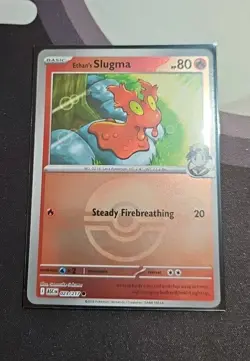 Ethan's Slugma 023/217 Ascended Heroes (Pokeball) Reverse Holo Pokemon TCG NM - Image 1