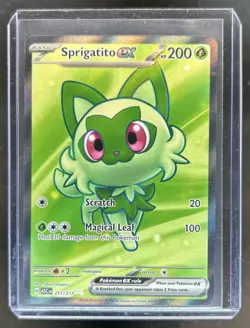 2026 Pokemon Ascended Heroes Sprigatito ex Ultra Rare #251/217 - Image 1