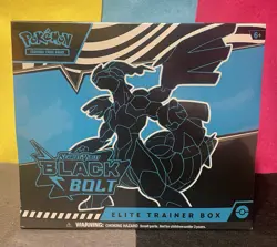 💙🖤 BLACK BOLT (ETB) Elite Trainer Box FACTORY SEALED Pokemon TCG 🖤💙 - Image 1