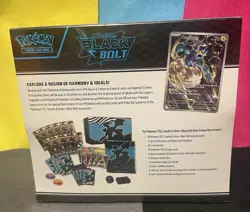 💙🖤 BLACK BOLT (ETB) Elite Trainer Box FACTORY SEALED Pokemon TCG 🖤💙 - Image 4