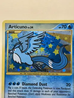 Pokemon Articuno Supreme Victors 148/147 Secret Rare 2009 LP - Image 2