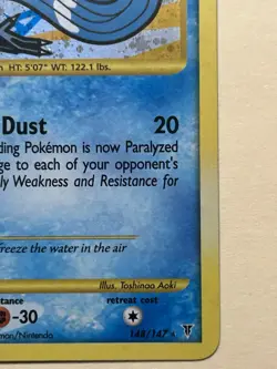 Pokemon Articuno Supreme Victors 148/147 Secret Rare 2009 LP - Image 5