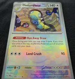Dudunsparce 80/131 Master Ball Reverse Holo NM Prismatic Evolutions Pokemon TCG - Image 2