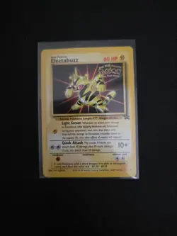 Pokemon TCG Black Star Promo 2 Electabuzz Movie Promo WB Stamped LP - Image 1