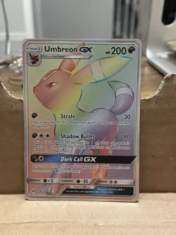 Umbreon GX 154/149 Secret Rare Holo Pokemon-GX Sun & Moon MINT CONDITION - Image 1