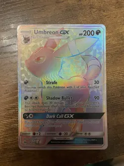 Umbreon GX 154/149 Secret Rare Holo Pokemon-GX Sun & Moon MINT CONDITION - Image 3