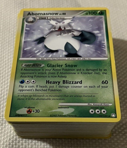 Pokemon Complete Non Holo DP Mysterious Treasures Set 19-119 NM/LP - Image 1