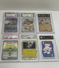 6x Bulk Pokemon Slab Lots (ENG & JAP) - EX/Full Art/Art Rare - Image 1