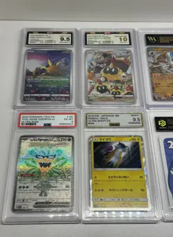 6x Bulk Pokemon Slab Lots (ENG & JAP) - EX/Full Art/Art Rare - Image 2