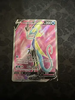 Inteleon V 180/192 Rebel Clash Full Art Ultra Rare Pokemon TCG Holo - Image 1