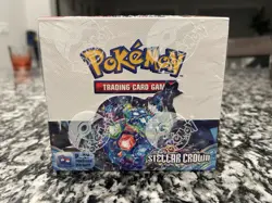 Pokemon TCG - S&V - Stellar Crown - Booster Box - 36 Packs - New & Sealed - Image 1