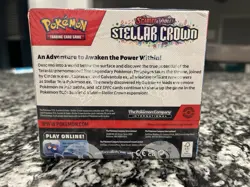 Pokemon TCG - S&V - Stellar Crown - Booster Box - 36 Packs - New & Sealed - Image 2