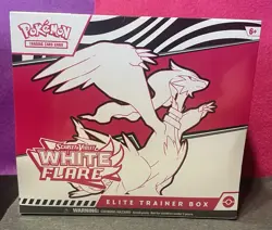 💥White Flare Elite Trainer Box ETB Factory Sealed Pokemon TCG💥 - Image 1