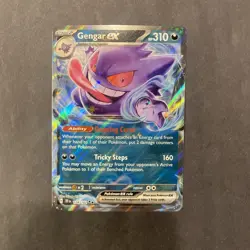 Gengar ex 104/162 Double Rare Temporal Forces Pokemon NM - Image 1