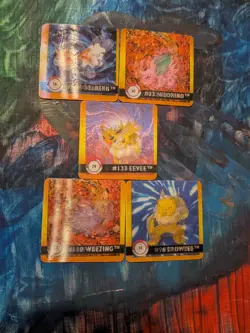 Pokemon Artbox 1999 Premier Edition (5 Action Flipz Lot) - Image 1