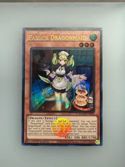 Parlor Dragonmaid (Ultra Rare) BLMM-EN060 Yu-Gi-Oh NM - Image 1