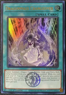 Dragonmaid Changeover BLMM-EN067 Battles of Legend: Monster Mayhem 1st Ed Yugioh - Image 1
